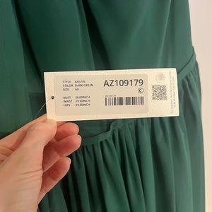 Azazie prom/bridesmaid dress size  8